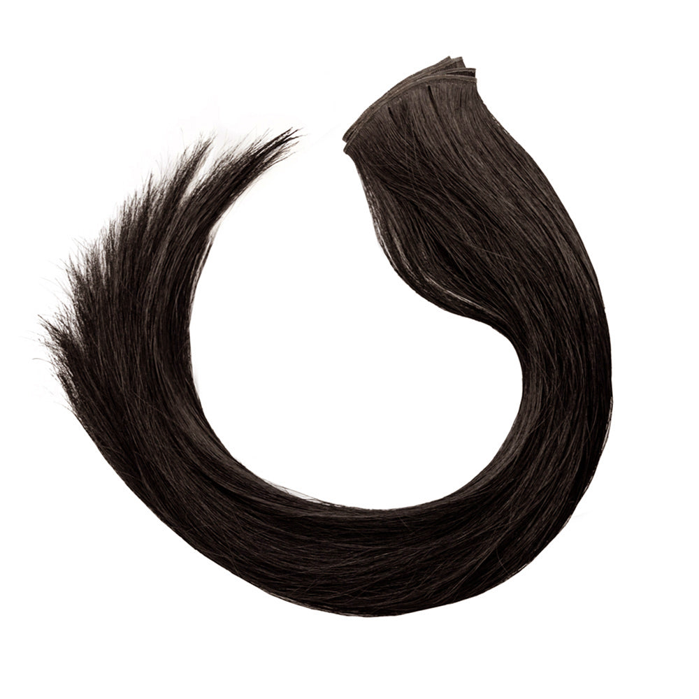 Double Genius Weft – schwarzbraun #1B