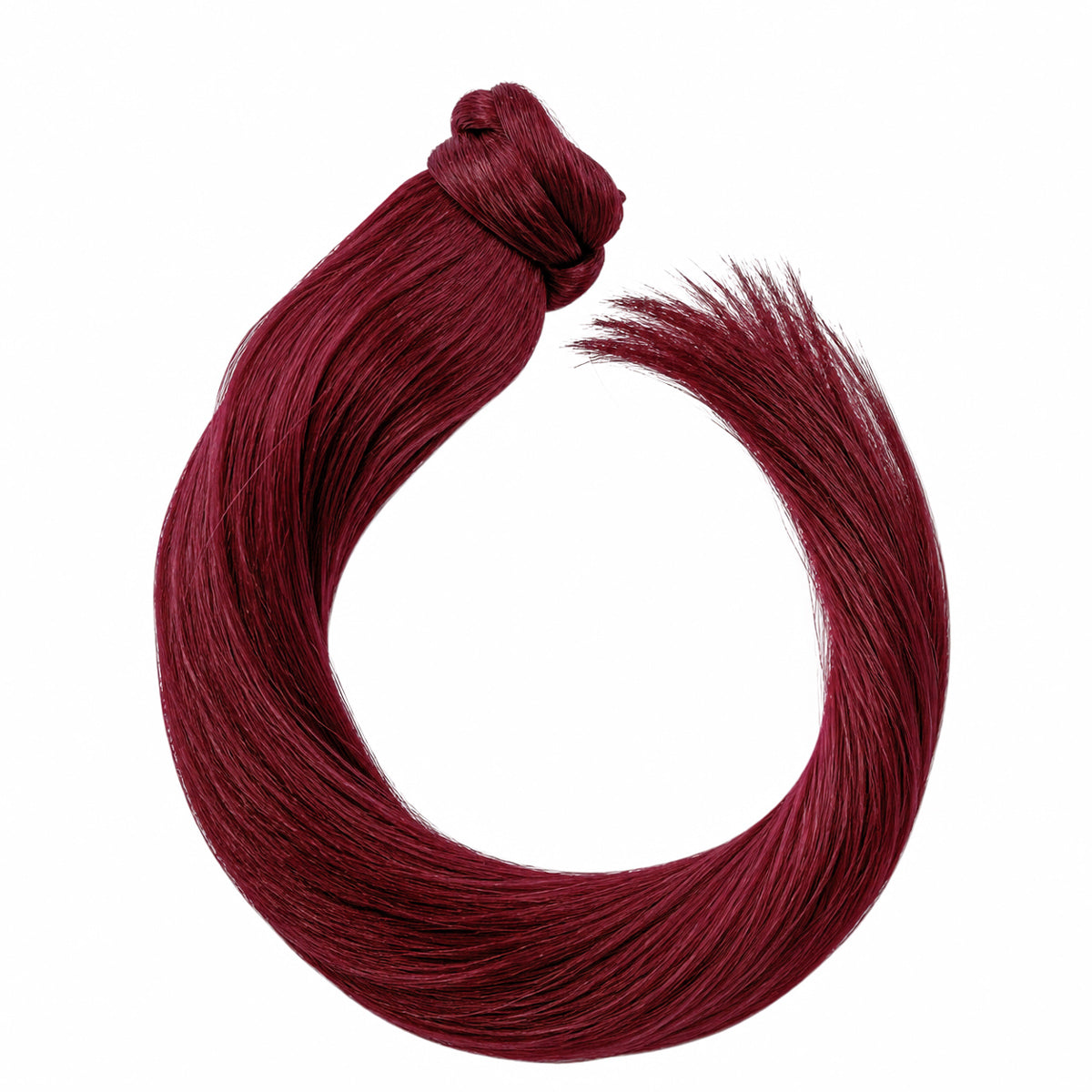 Ponytail – weinrot #35