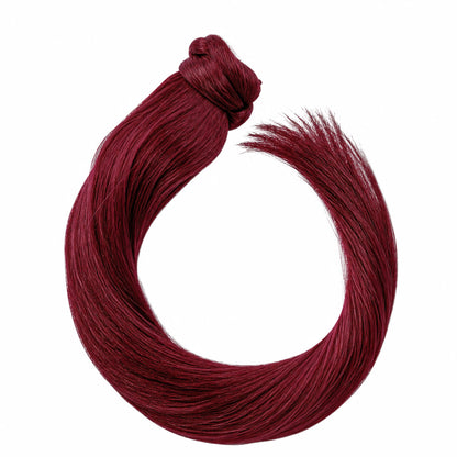 Ponytail – weinrot #35