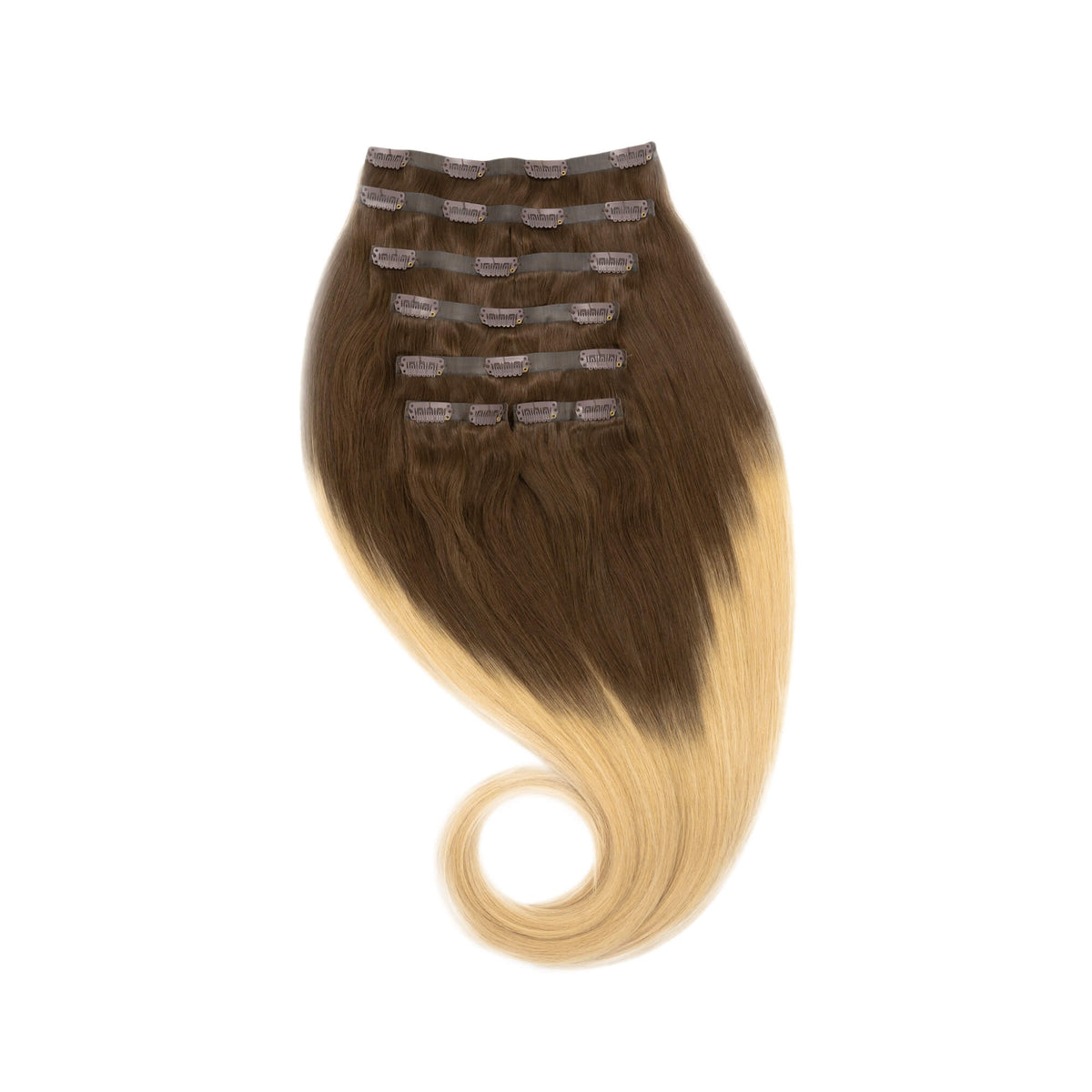 Clip-in Invisible – ombré #04/16