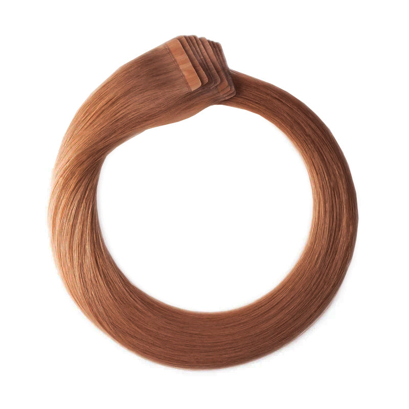 Tape-Extensions – amberbraun #6B