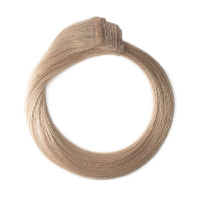 Tape-Extensions – aschblond #18