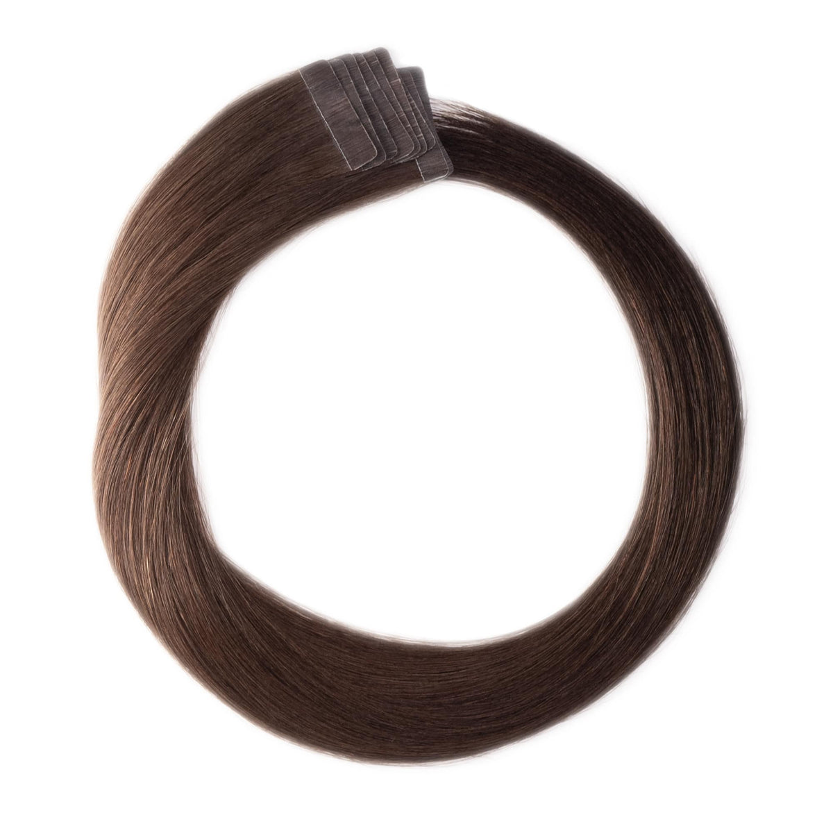Tape-Extensions – dunkelbraun #02