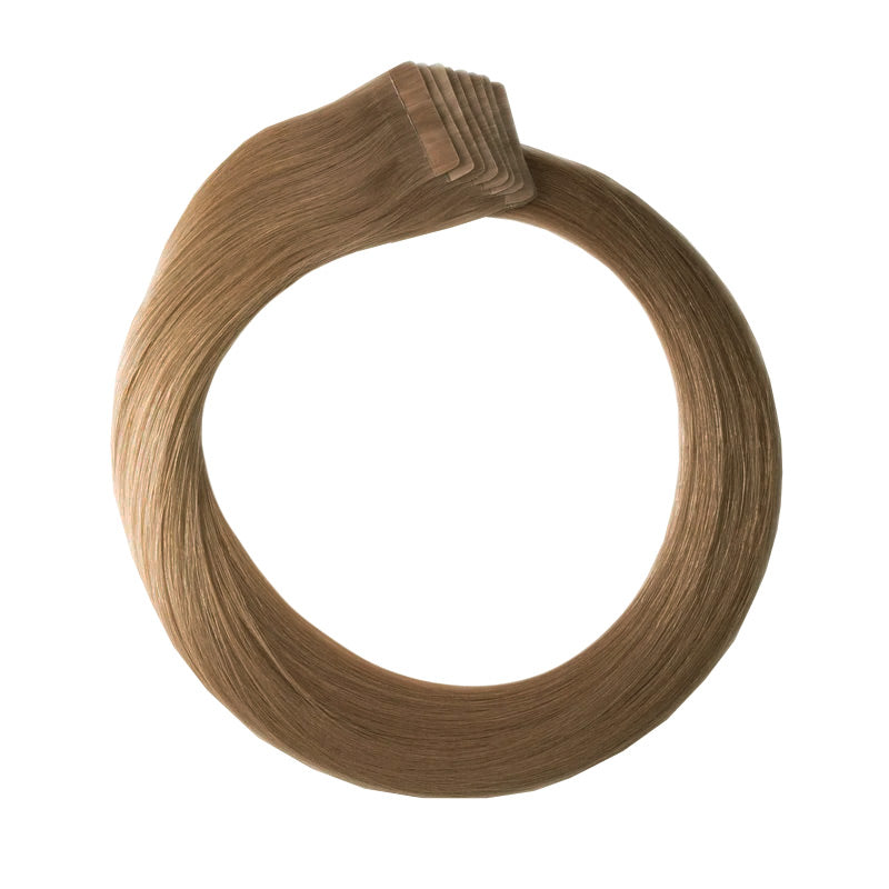 Tape-Extensions – hell-aschbraun #08