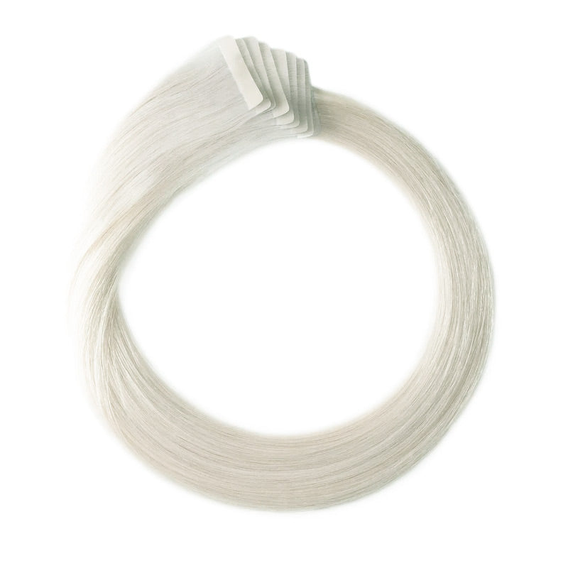 Tape-Extensions – kühles-blond #90