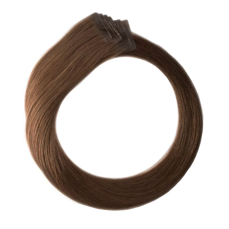 Tape-Extensions – mokkabraun #3B