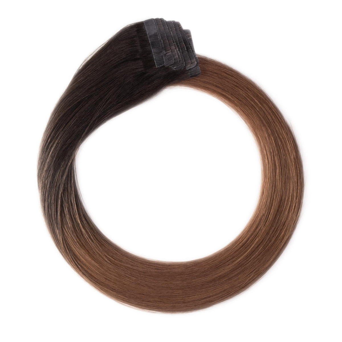 Tape-Extensions – ombré #1B/06