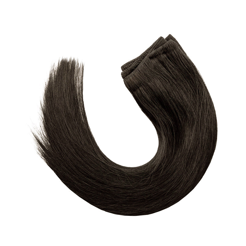 Haartresse – espressobraun #1C